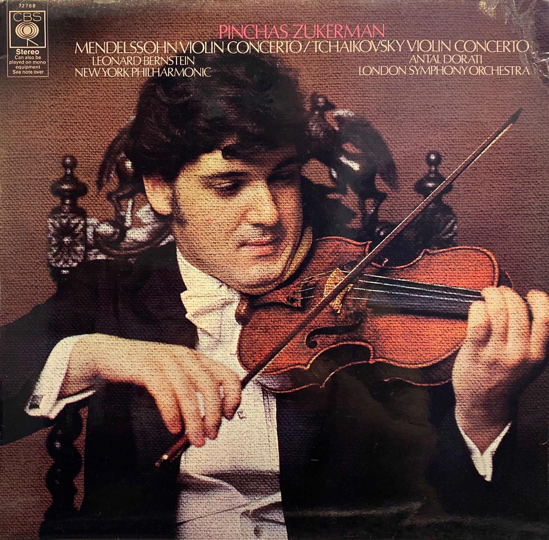 Tchaikovsky*, Mendelssohn*, Pinchas Zukerman – Violin Concertos LP