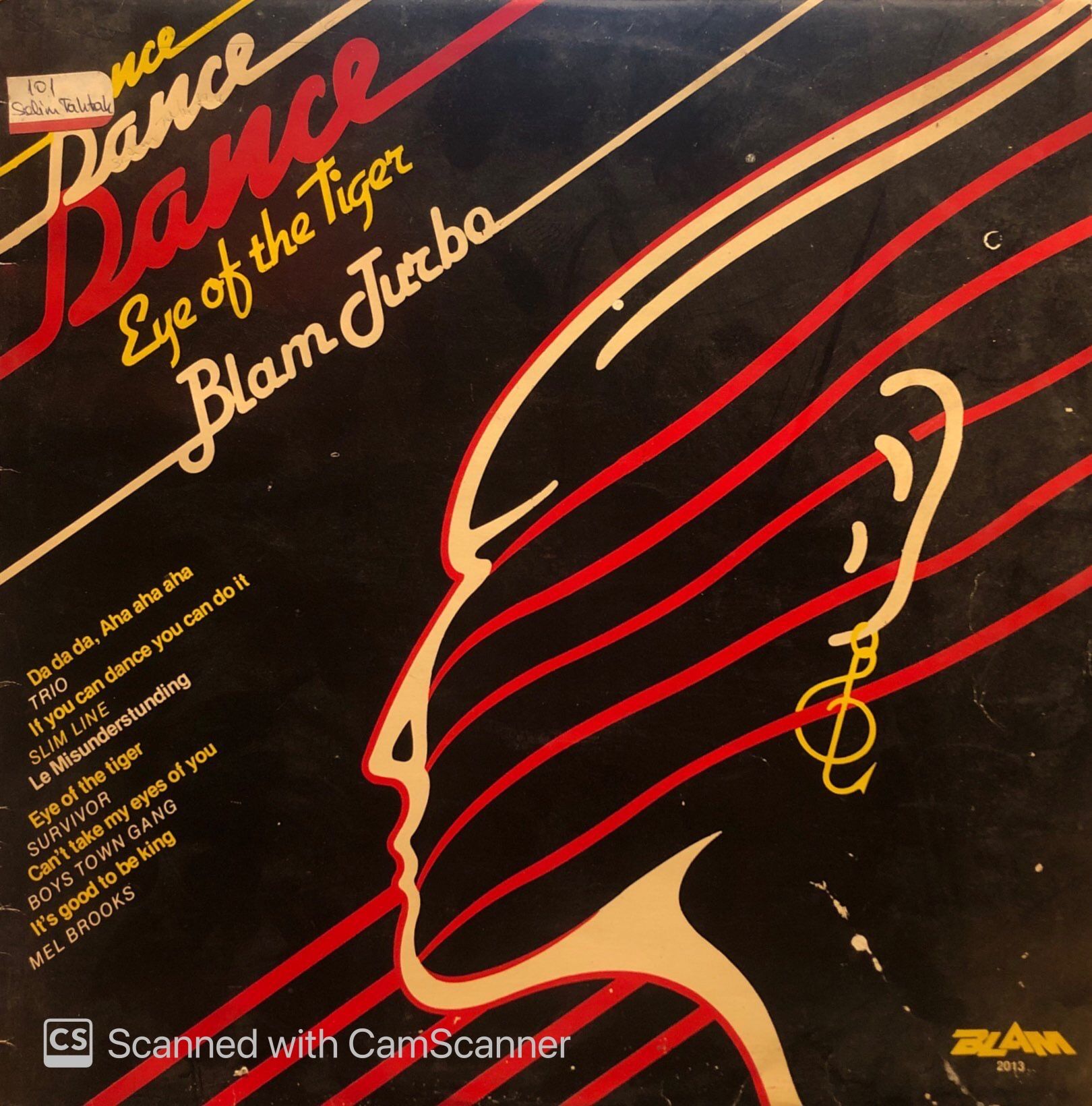 Blam Turbo - Eye Of The Tiger LP