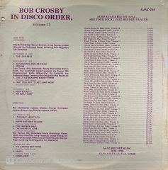 Bob Crosby – In Disco Order, Volume 13 LP