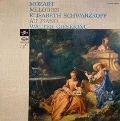 Mozart* - Elisabeth Schwarzkopf, Walter Gieseking – Melodies Au Piano LP