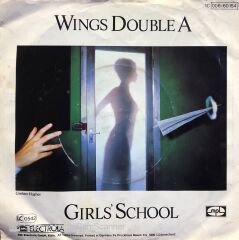 Wings Double A - Mull Of Kintyre / Girls' School 45lik