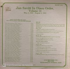 Jan Savitt – Jan Savitt In Disco Order, Volume 10 LP