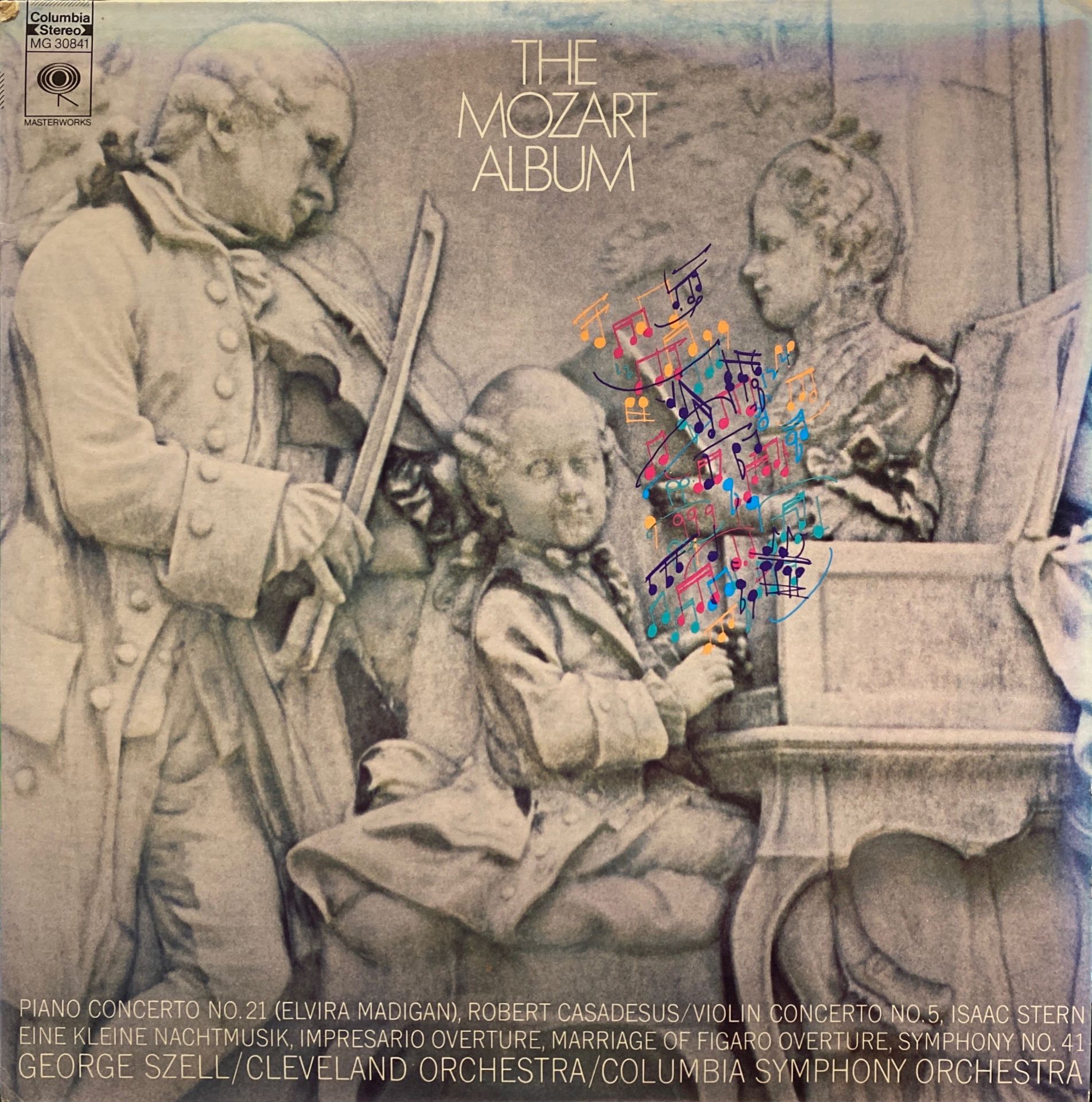 Wolfgang Amadeus Mozart, George Szell, Cleveland Orchestra*, Columbia Symphony Orchestra – The Mozart Album LP