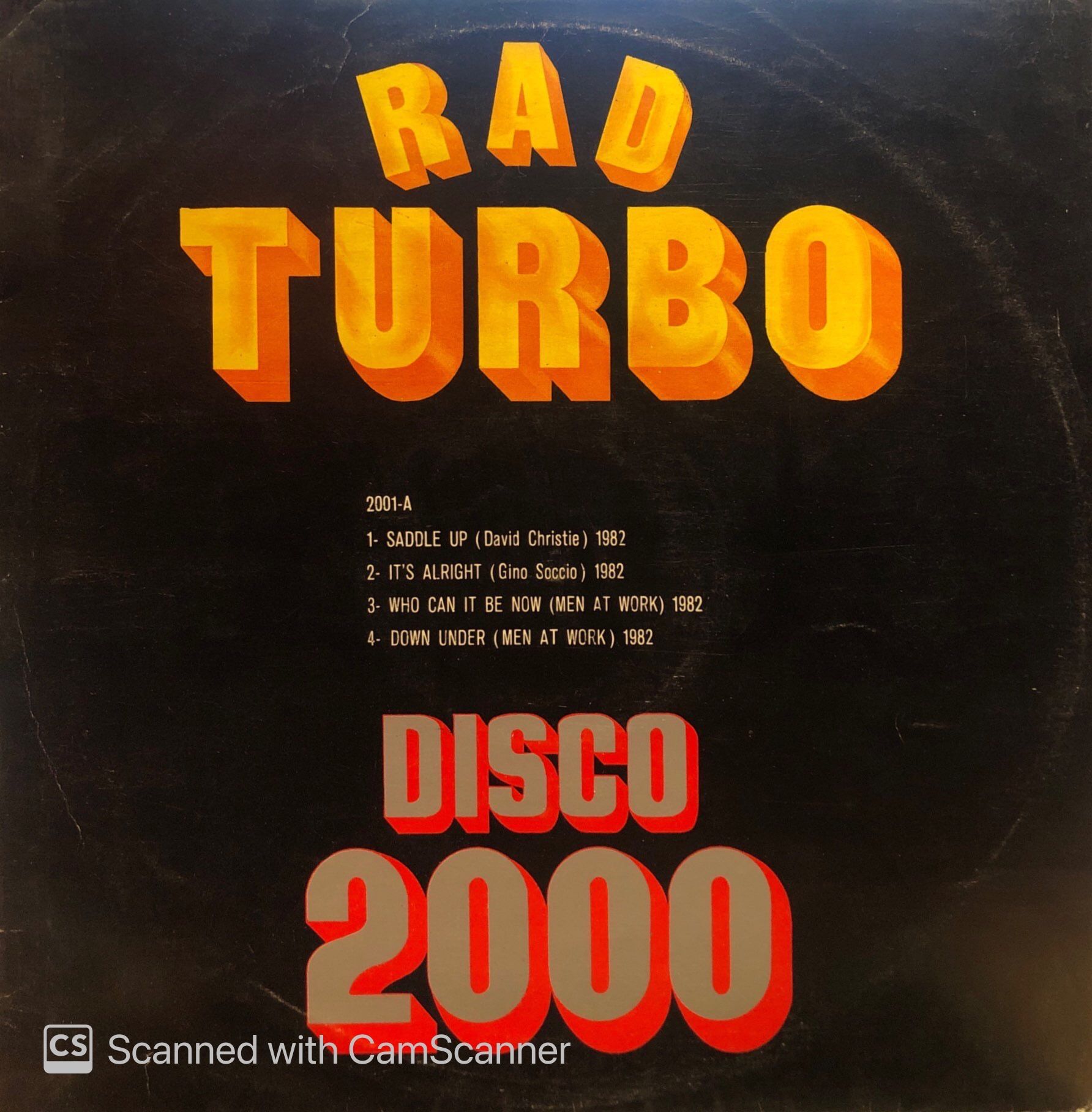 R.A.D Turbo Disco 2000 LP