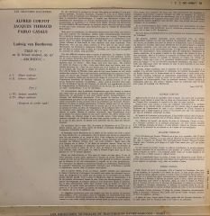 Beethoven* / Cortot*, Thibaud*, Casals* – Trio En Si Bémol Majeur ''Archiduc'' LP