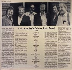 Turk Murphy's Frisco Jazz Band* – Turk Murphy's Frisco Jazz Band Live! LP