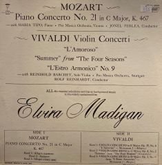 Mozart* / Vivaldi* – Elvira Madigan LP
