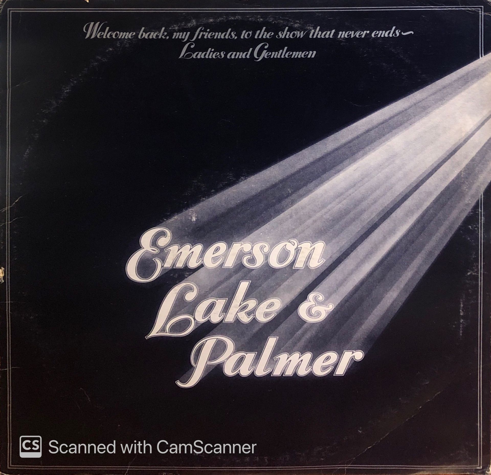Emerson, Lake & Palmer – Welcome Back, My Friends, To The Show That Never Ends LP