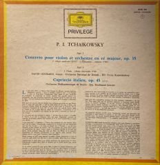 David Oistrakh - Tchaikowsky - Capriccio Italien LP
