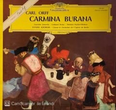 Carl Orff – Gundula Janowitz ∙ Gerhard Stolze ∙ Dietrich Fischer-Dieskau, Chor* Und Orchester Der Deutschen Oper Berlin, Eugen Jochum – Carmina Burana LP