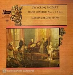 Mozart*, Martin Galling, The Stuttgart Solisten*, Günter Wich* – The Young Mozart (Piano Concerti Nos. 1, 2, 3, & 4) LP