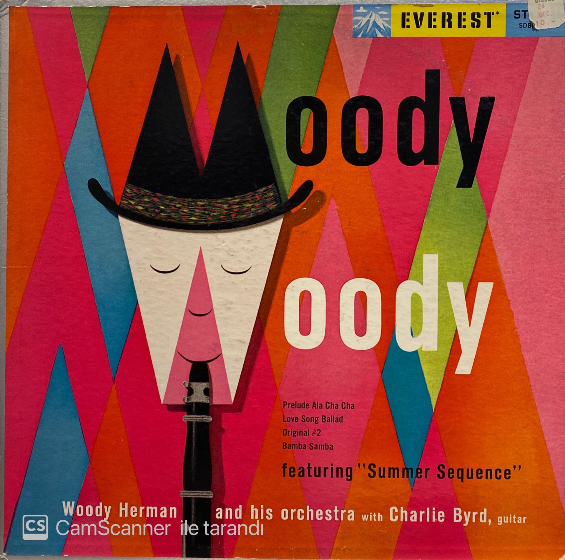 Woody Herman And His Orchestra With Charlie Byrd – Moody Woody LP