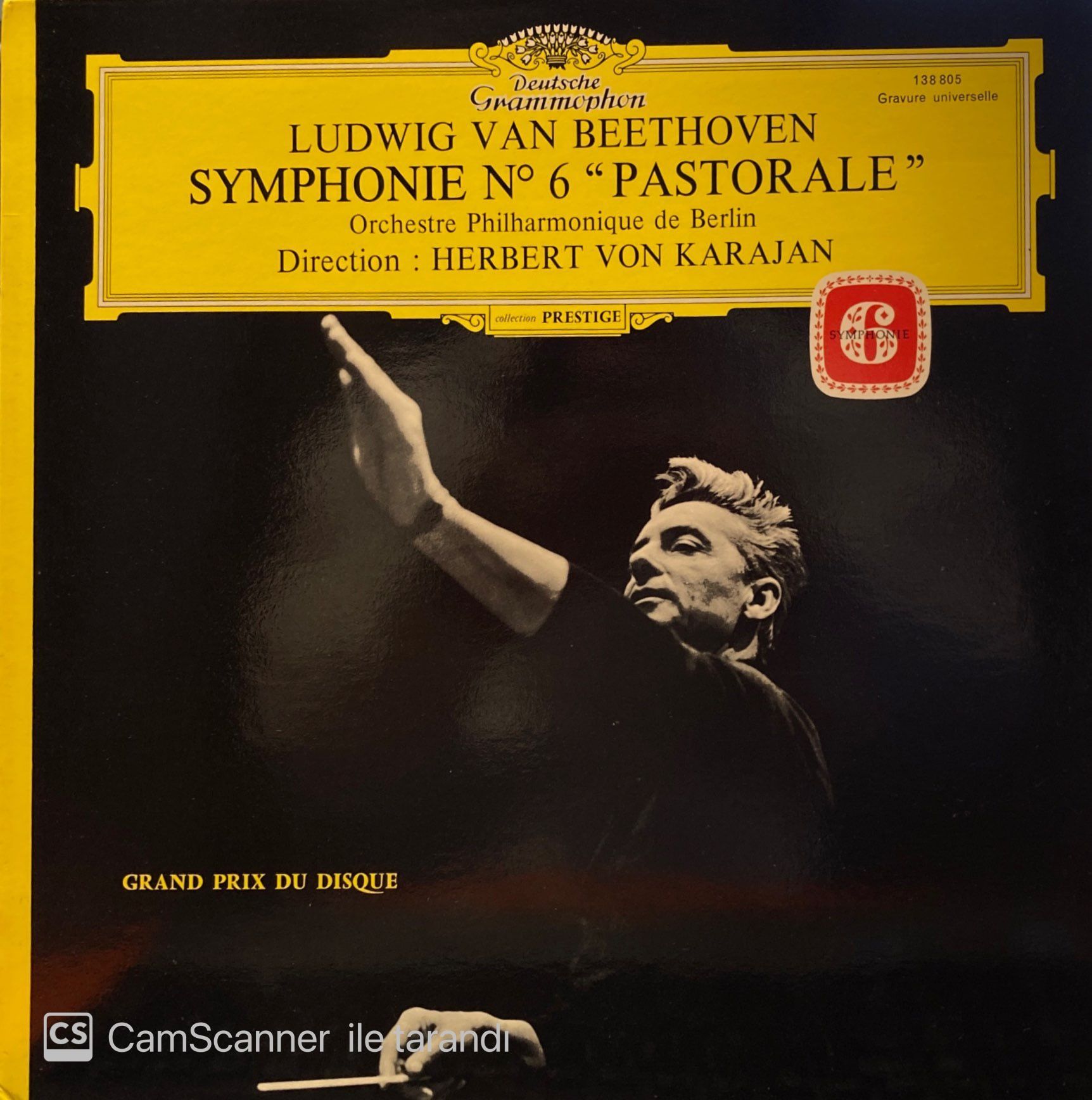 Beethoven* – Berliner Philharmoniker, Herbert Von Karajan – ''Pastorale'' LP