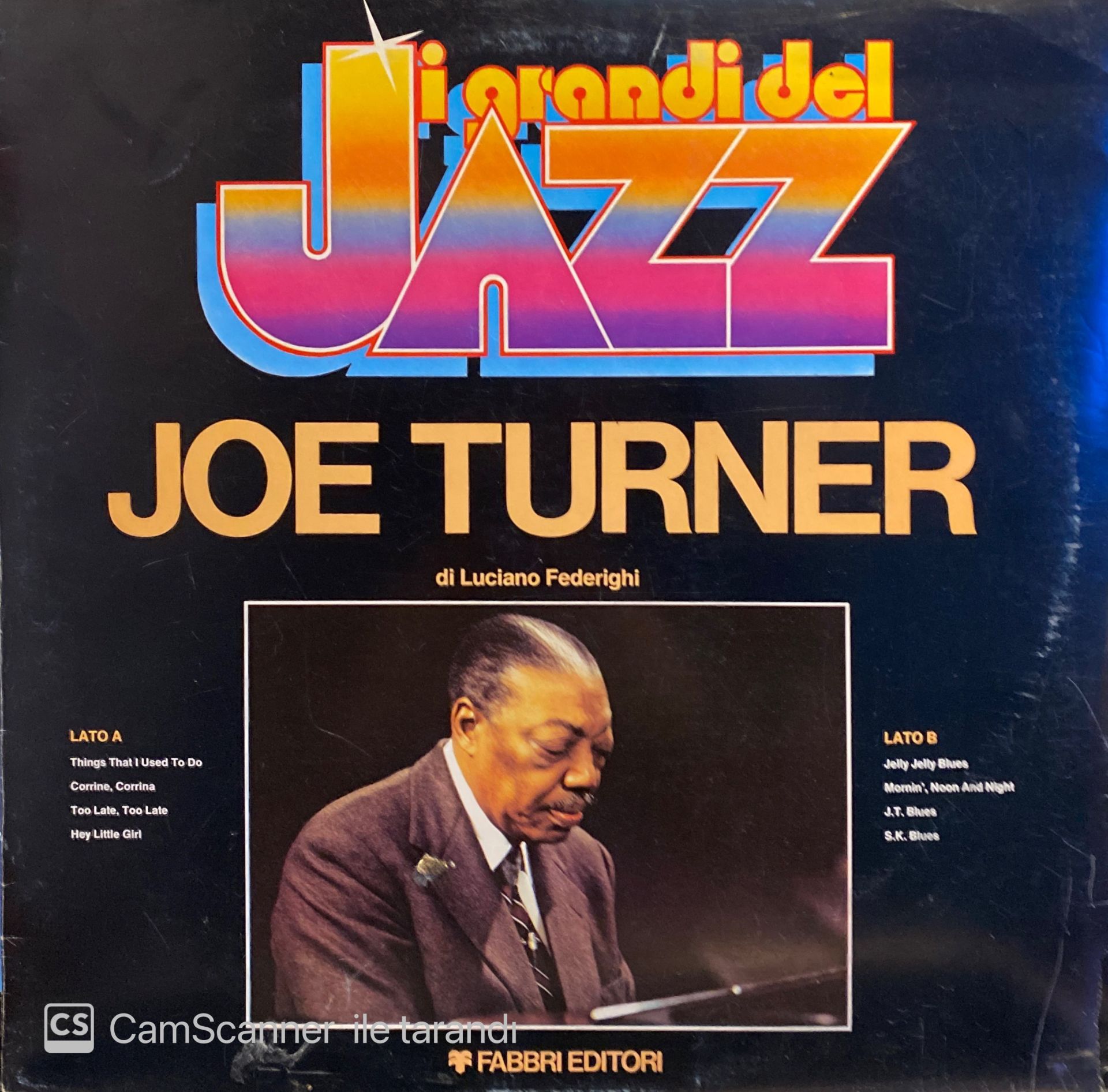 Joe Turner, Ji Grandi Del Jazz LP