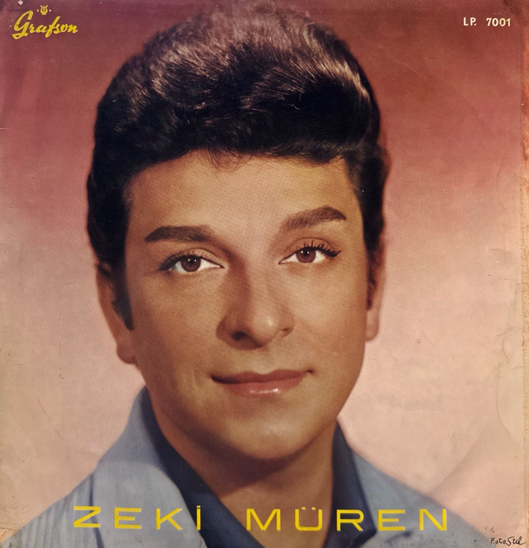 Zeki Müren - Kimi Dertten İçermiş ( Grafson 7001 ) LP