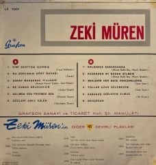 Zeki Müren - Kimi Dertten İçermiş ( Grafson 7001 ) LP