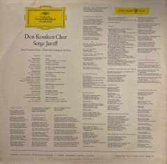 Don Kosaken Chor Serge Jaroff – Don Kosaken Chor Serge Jaroff LP