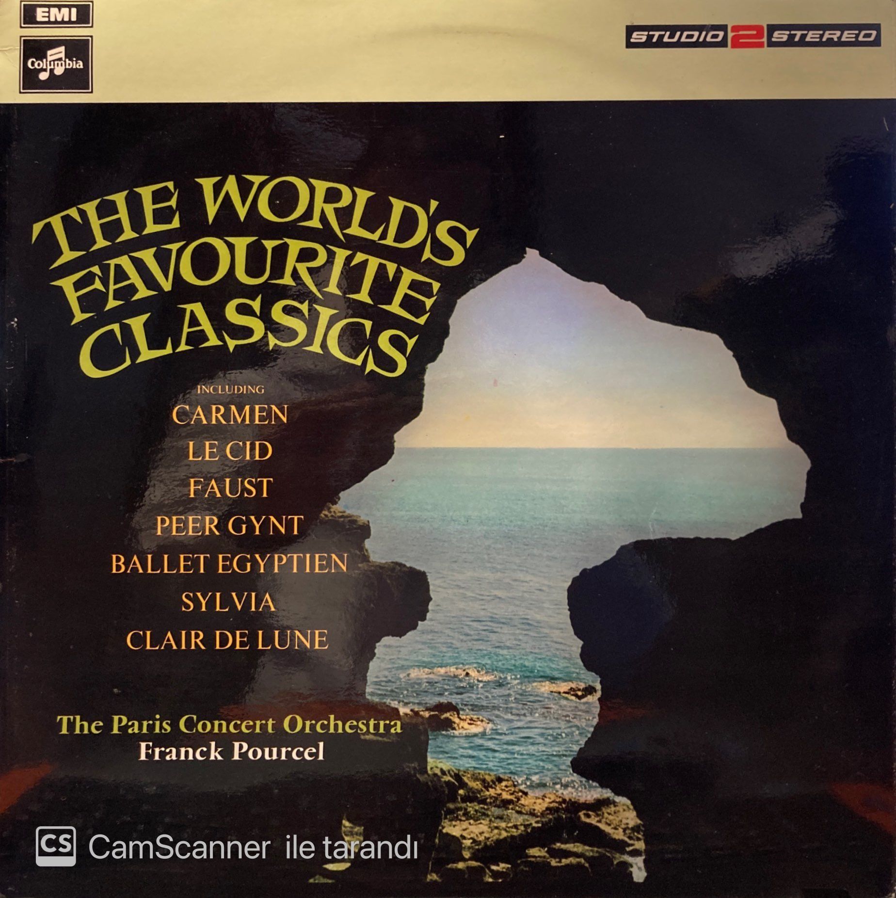 The Paris Concert Orchestra*, Franck Pourcel – The World's Favourite Classics LP