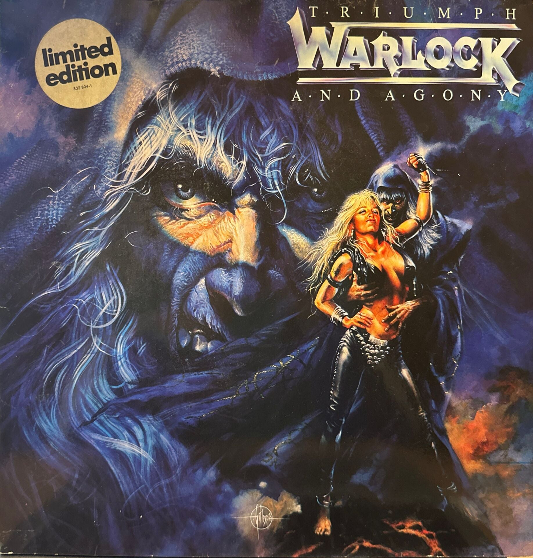 Warlock – Triumph And Agony ( Limited Edition ) LP