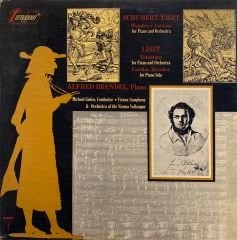 Schubert* - Liszt*, Alfred Brendel – Wanderer Fantasy / Totentanz / Csárdás Macabre LP