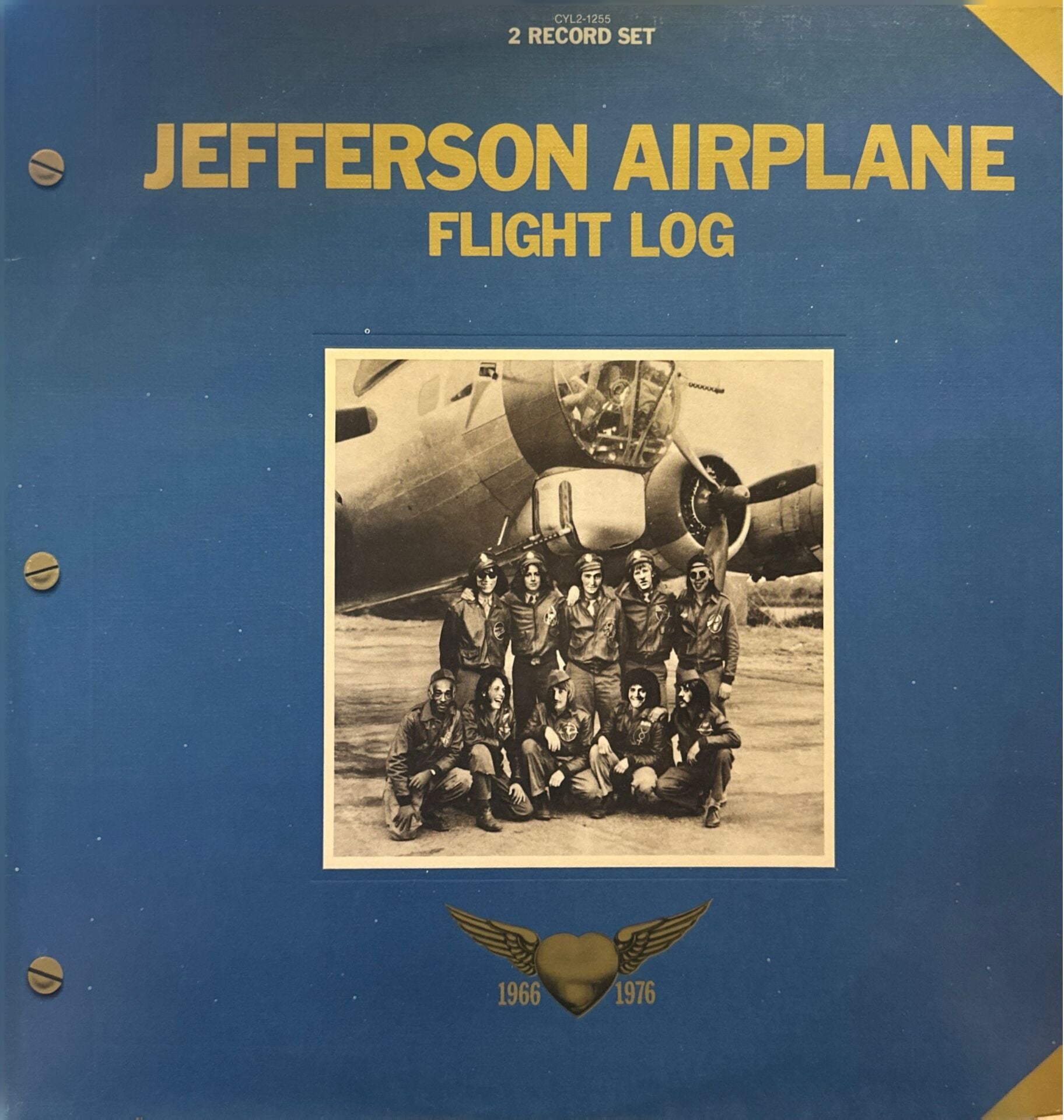 Jefferson Airplane – Flight Log (1966 - 1976) LP