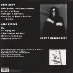 Burzum – Burzum ( Limited Edition, Picture Disc ) LP