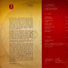 Zülfü Livaneli – Merhaba LP