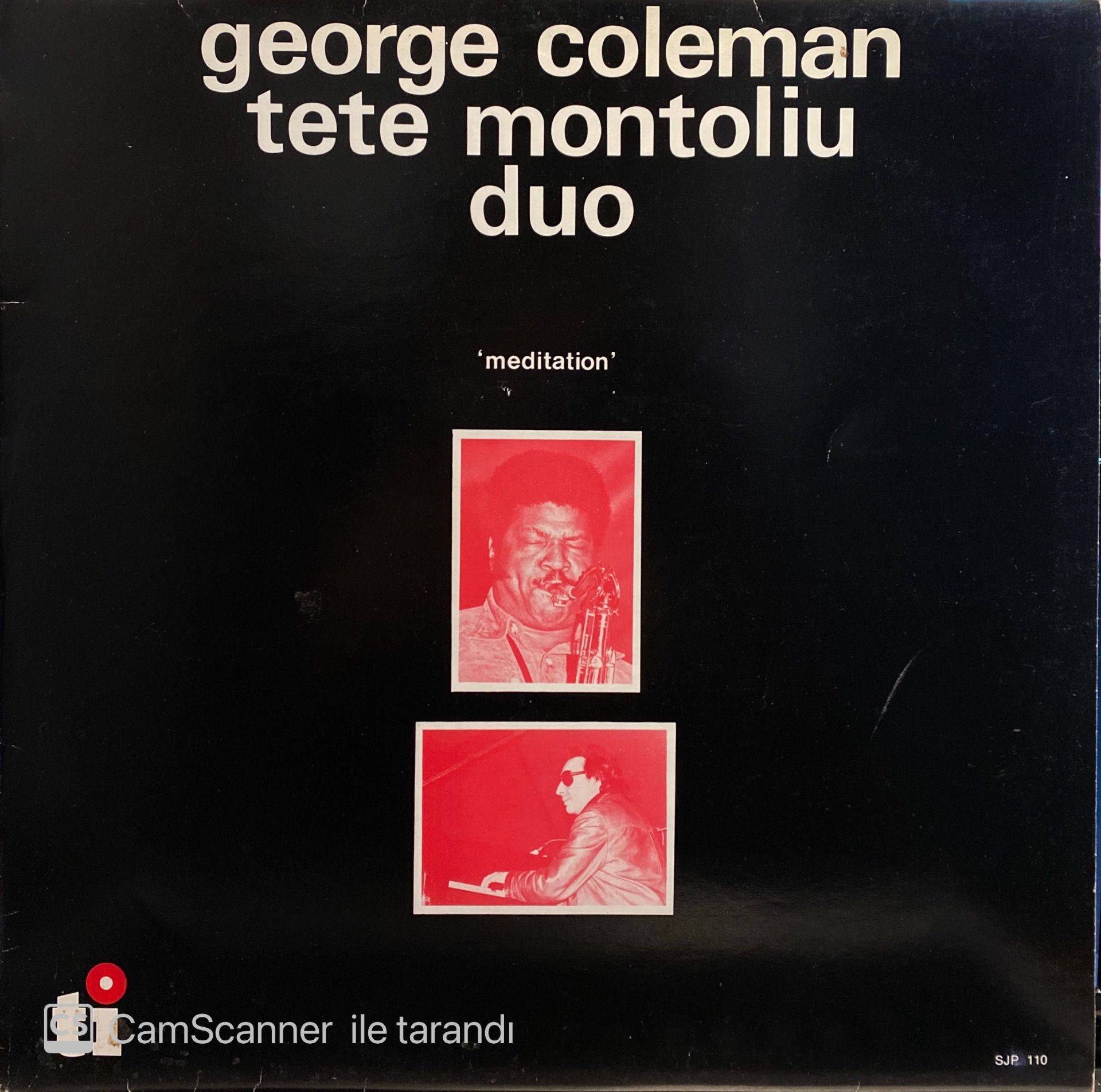 George Coleman - Tete Montoliu Duo – Meditation LP