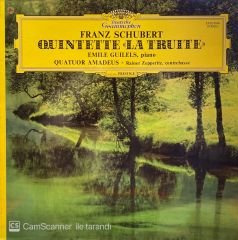 Franz Schubert – Emil Gilels • Amadeus-Quartett • Rainer Zepperitz – Forellenquintett • Trout Quintet • Quintetto »La Trota« LP