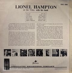 Lionel Hampton With His Band* – Plays Vibes With His Band LP