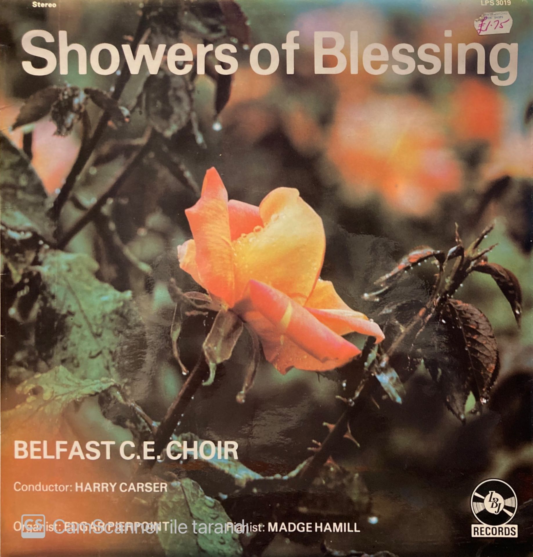 Belfast C.E. Choir* – Showers Of Blessing LP