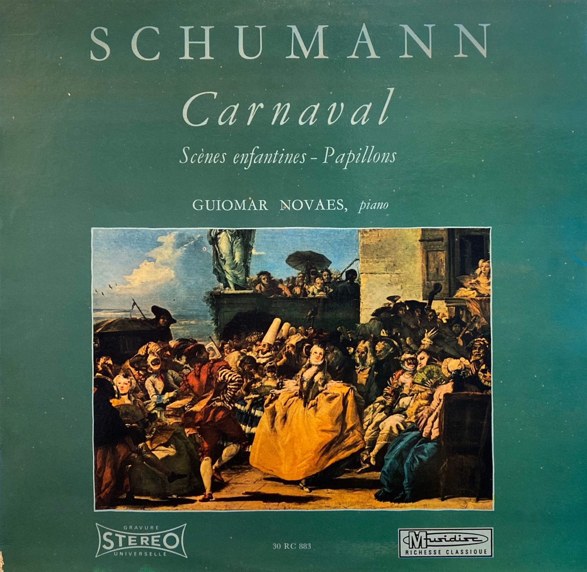 Schumann*, Guiomar Novaes – Carnaval - Scènes Enfantines - Papillons LP