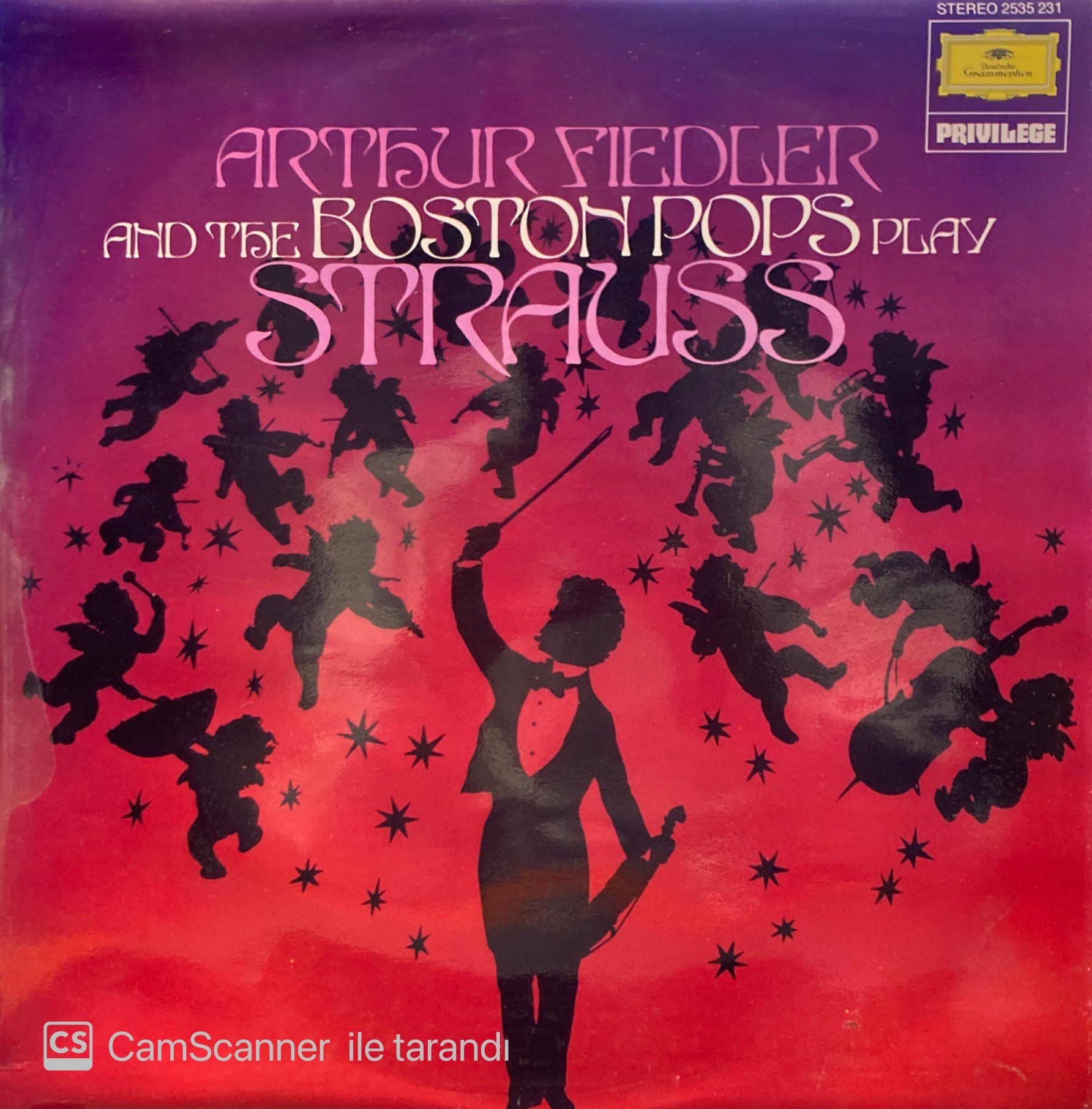 Arthur Fiedler And The Boston Pops* – Play Strauss LP