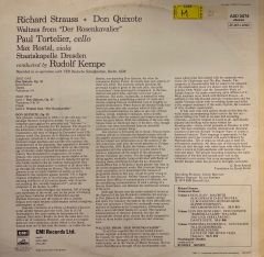 Richard Strauss – Paul Tortelier, Max Rostal, Dresden State Orchestra*, Rudolf Kempe – Don Quixote LP