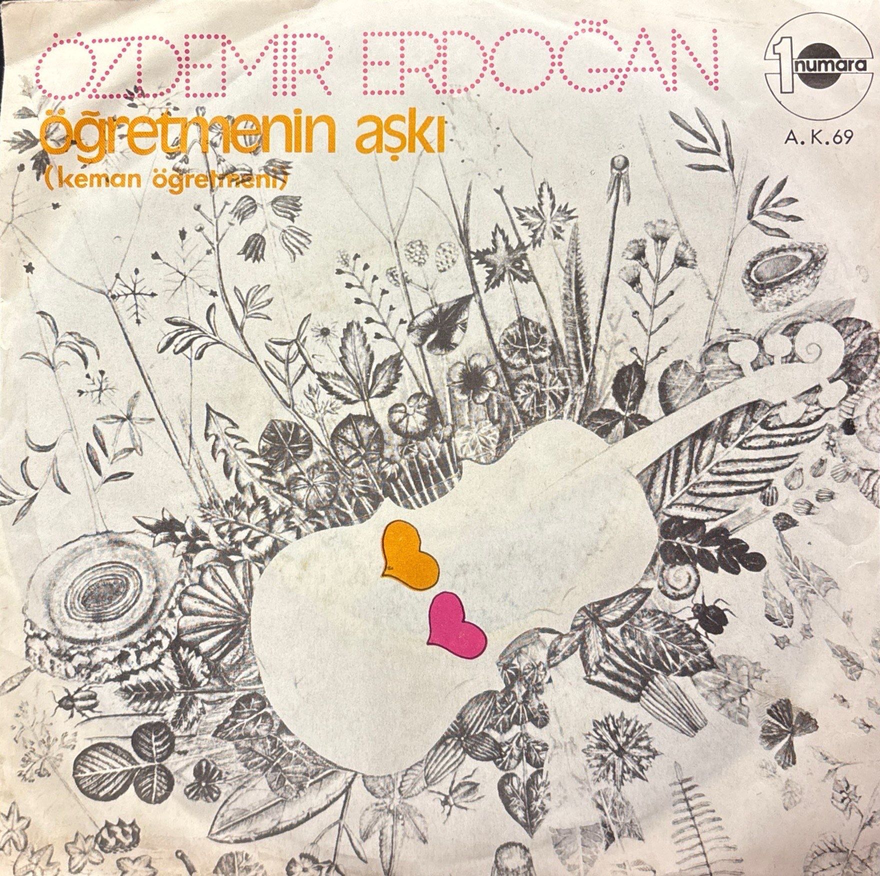 Özdemir Erdoğan - Öğretmenin Aşkı ( Keman Öğretmeni ) / Herkes Kendine Benzer 45'lik