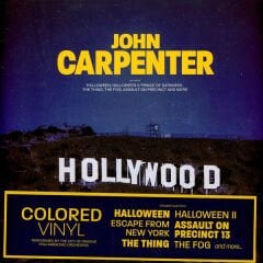 The City Of Prague Philharmonic Orchestra – The Hollywood Story - John Carpenter ( Transparent Black With Red Splatter ) LP
