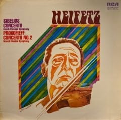 Heifetz*, Sibelius* / Prokofieff* – Concerto / Concerto No. 2 LP