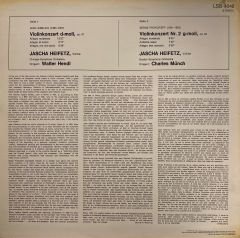 Heifetz*, Sibelius* / Prokofieff* – Concerto / Concerto No. 2 LP