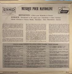 Beethoven* / Schlick* – Music For Mandolin LP
