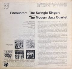 Encounter: The Swingle Singers Perform With The Modern Jazz Quartet LP