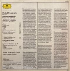 Mussorgsky* / Prokofieff*, Chicago Symphony Orchestra* · Carlo Maria Giulini – Bilder Einer Ausstellung / Symphonie Classique LP