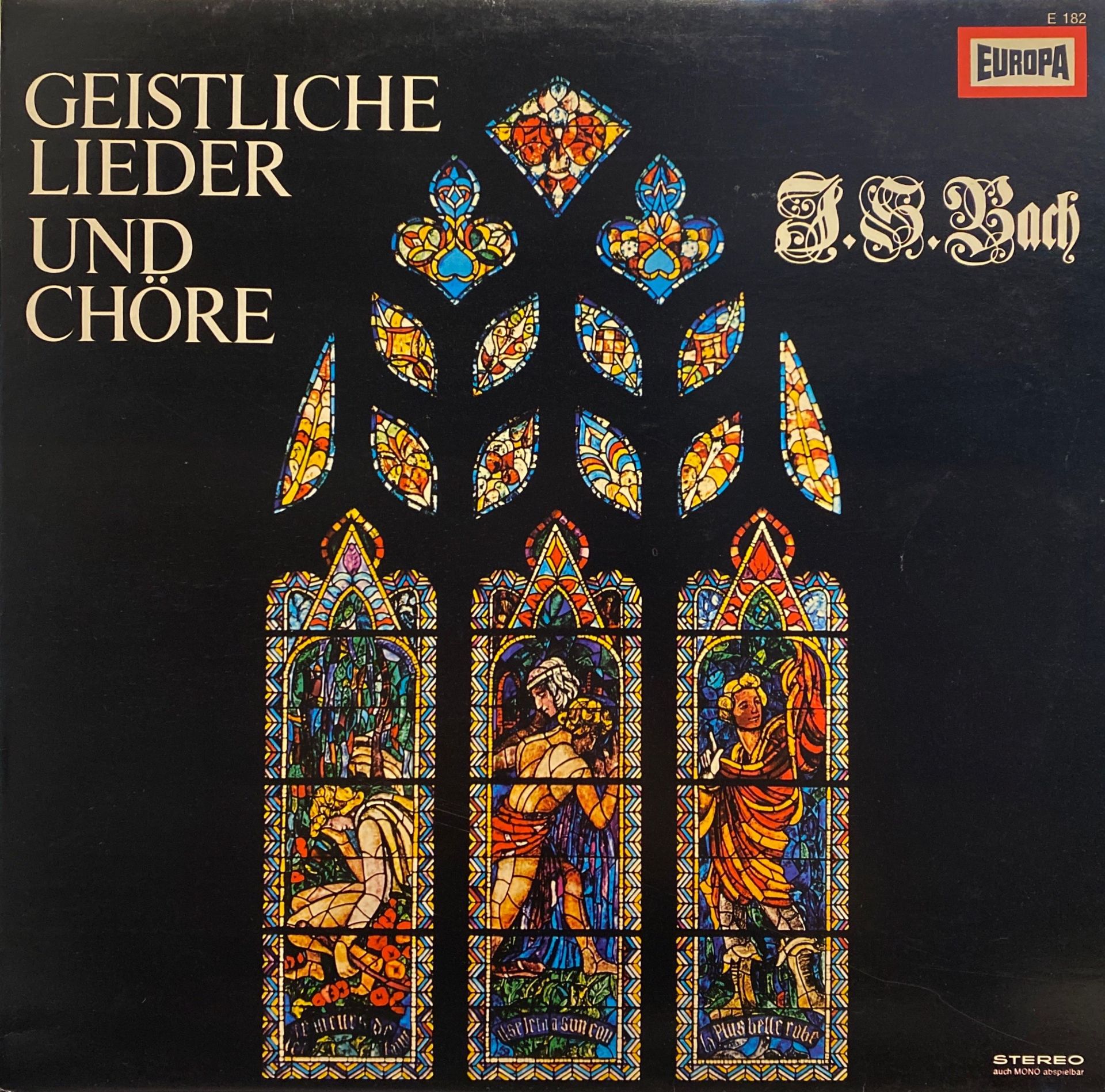 Bach* – Geistliche Lieder Und Chöre LP