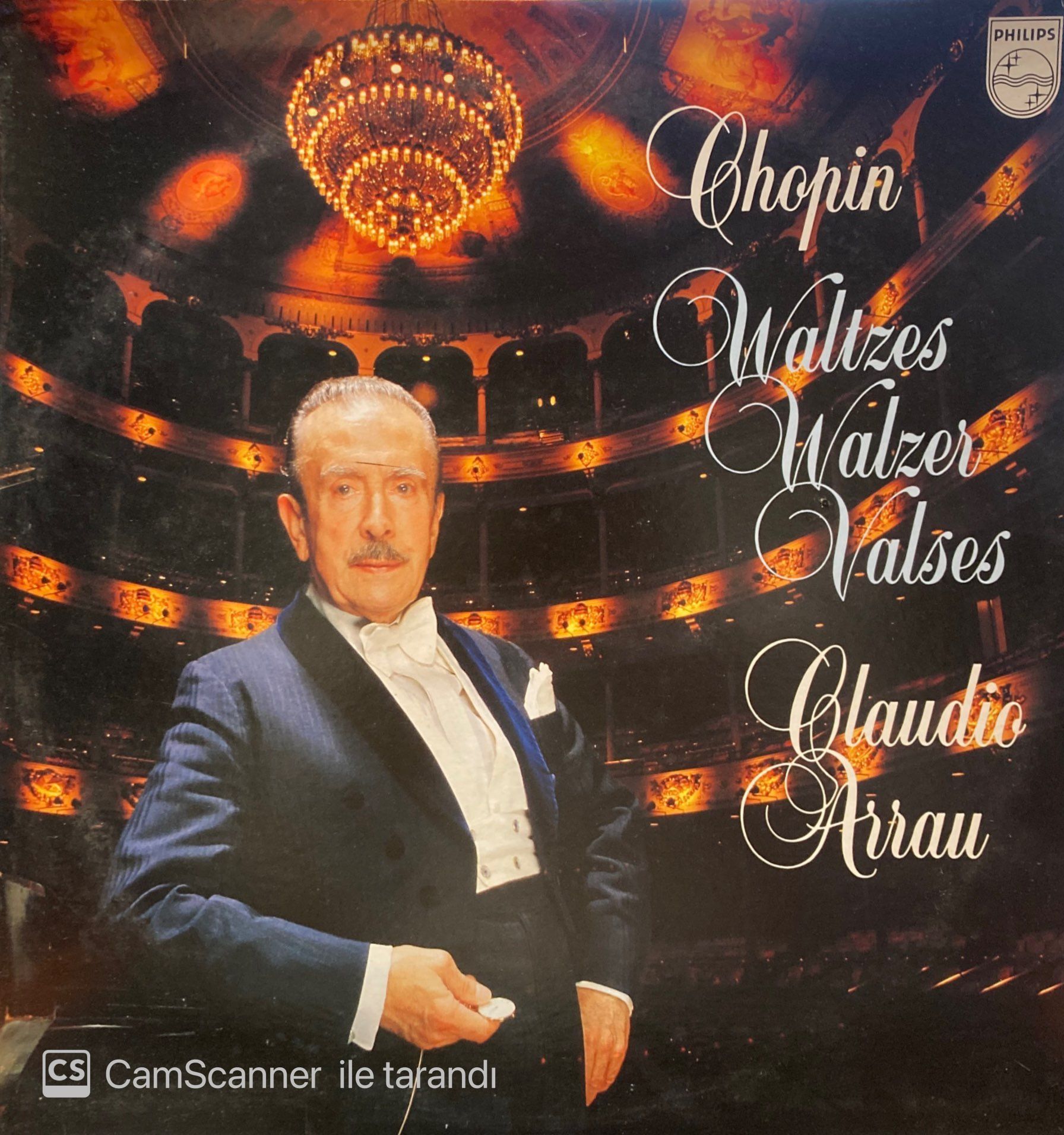Claudio Arrau - Chopin -  Waltzes LP ( Japon baskı )