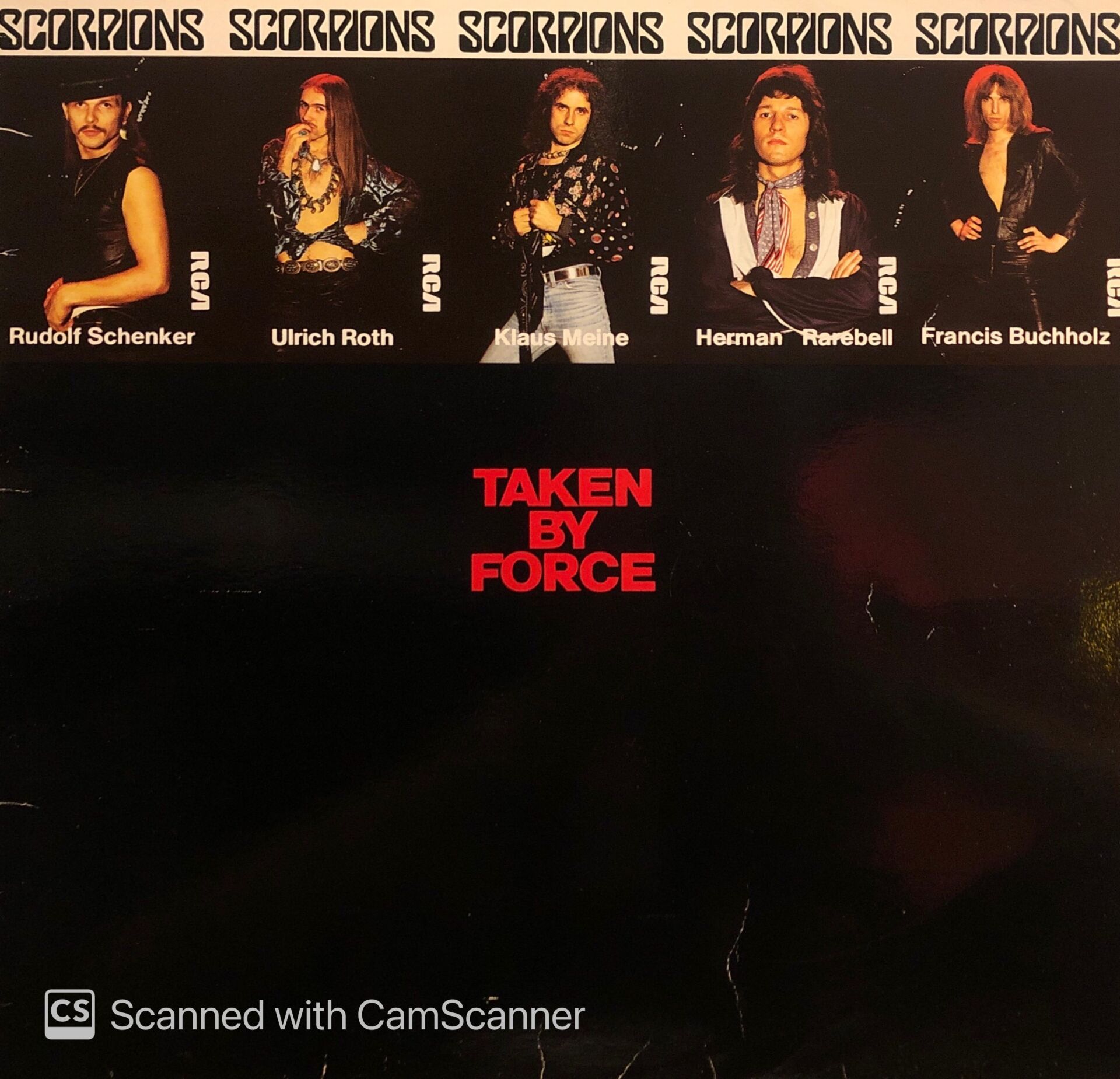 Scorpions – Taken By Force LP
