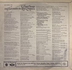 Sunbury Junior Singers (1969) (Of The Salvation Army)* – Gospel Songs And Spirituals For Little Children LP