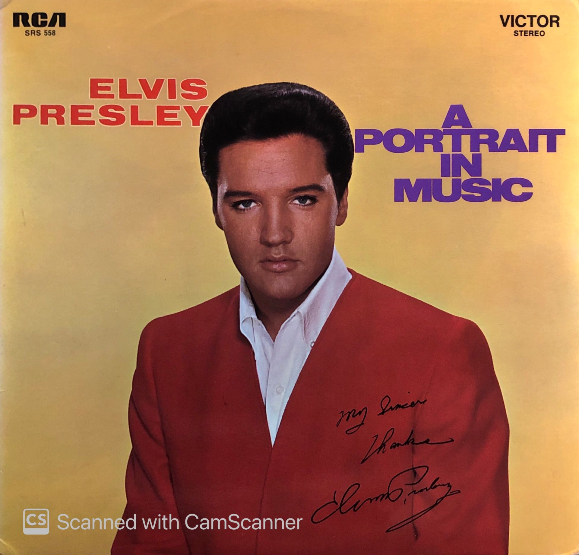 Elvis Presley – A Portrait In Music LP