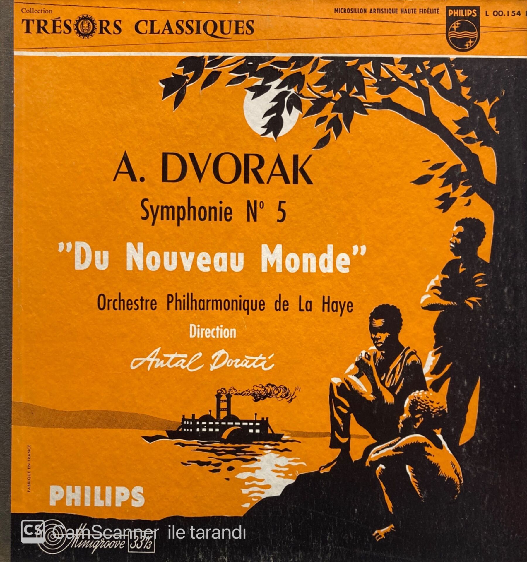 Anton Dvorak*, Orchestre Philharmonique De La Haye*, Antal Dorati – Symphonie N°5 ''Du Nouveau Monde'' LP