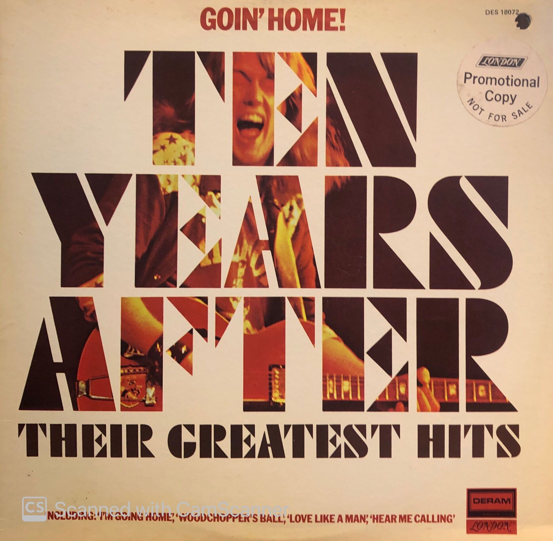 Ten Years After – Goin' Home! (Their Greatest Hits) LP