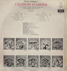 Franz Schubert - Chanson D'AMour LP