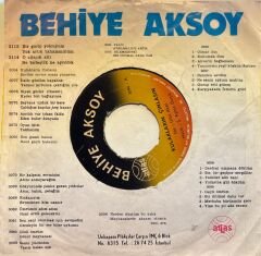 Behiye Aksoy - Kulakların Çınlasın / Sevilde Sevme 45'lik